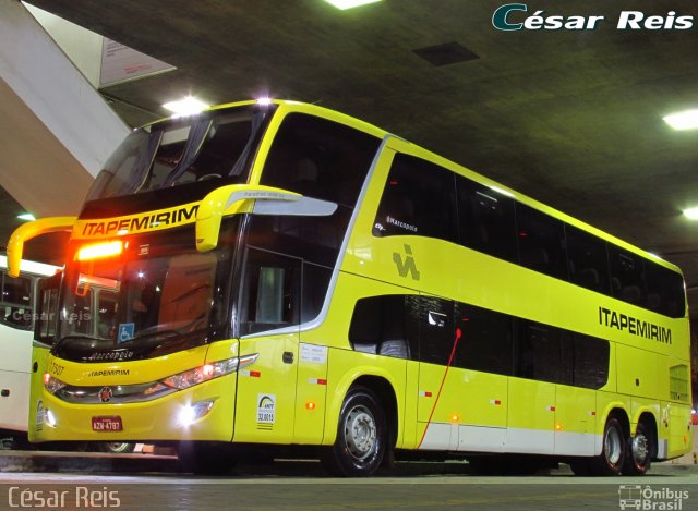 Viação Itapemirim 17507 na cidade de Belo Horizonte, Minas Gerais, Brasil, por César Ônibus. Número da foto: #5330853.
