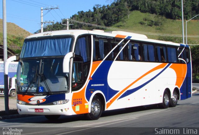 Ônibus Particulares 3093 na cidade de Viana, Espírito Santo, Brasil, por Saimom  Lima. ID da foto: 5331120.