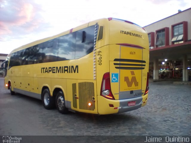 Viação Itapemirim 60679 na cidade de Governador Valadares, Minas Gerais, Brasil, por Jaime  Quintino. Número da foto: #5330309.