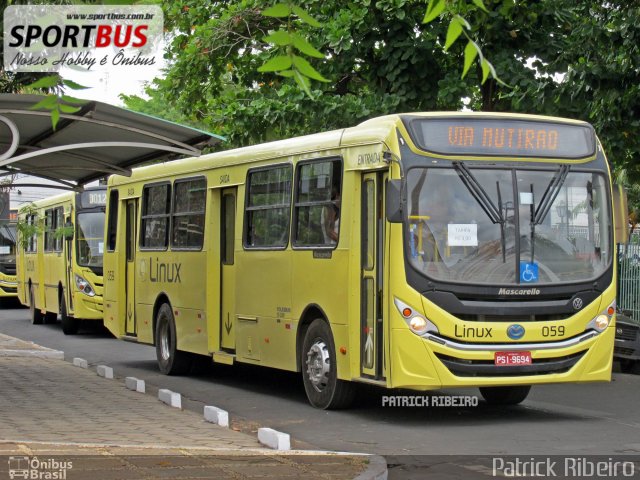 Linux Transportes Caxias 059 na cidade de Caxias, Maranhão, Brasil, por Patrick Ribeiro. Número da foto: #5329837.