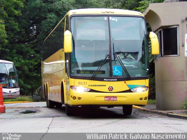 Viação Itapemirim 8631 na cidade de São Paulo, São Paulo, Brasil, por William Patrick Galvão Nascimento. ID da foto: 5329339.