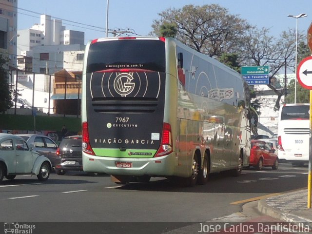 Viação Garcia 7967 na cidade de Sorocaba, São Paulo, Brasil, por José Carlos Baptistella. ID da foto: 5332241.