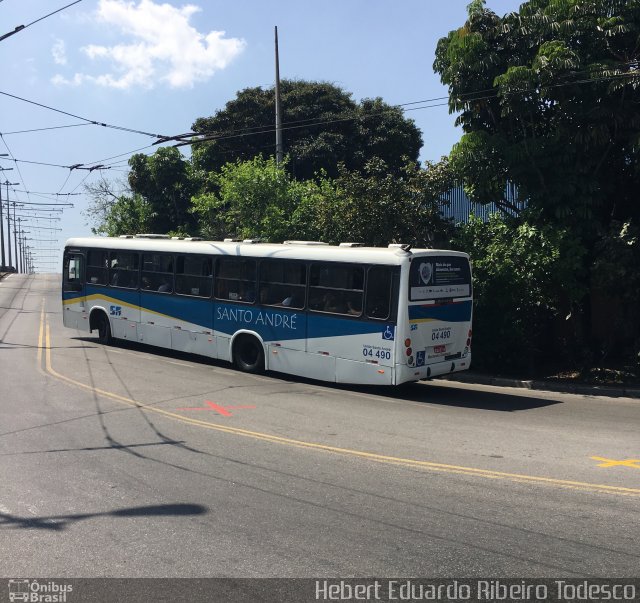 ETURSA - Emp. de Transp. Urbano e Rodoviário de Santo André 04 490 na cidade de Santo André, São Paulo, Brasil, por Hebert Eduardo Ribeiro Todesco. Número da foto: #5332169.