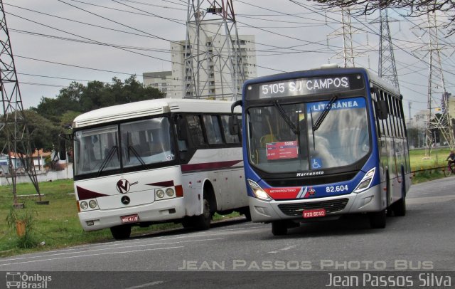 Litorânea Transportes Coletivos 82.604 na cidade de São José dos Campos, São Paulo, Brasil, por Jean Passos Silva. Número da foto: #5332511.