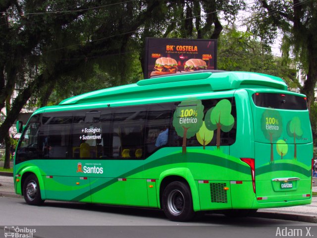 Viação Piracicabana Santos 5700 na cidade de Santos, São Paulo, Brasil, por Adam Xavier Rodrigues Lima. Número da foto: #5332011.