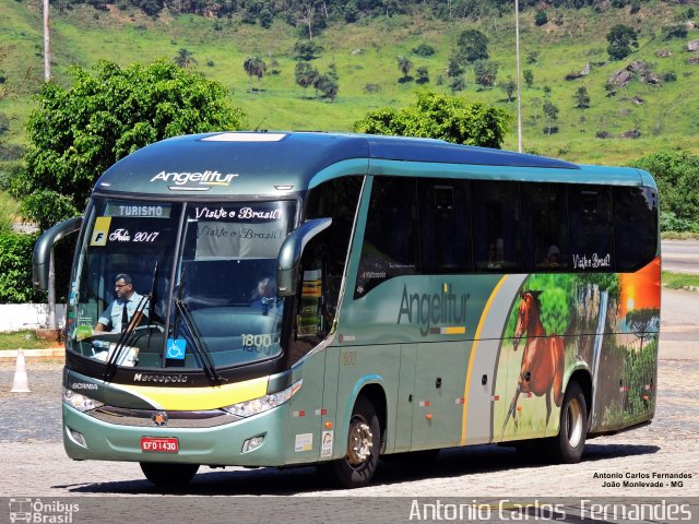 Expresso Angelitur 1800 na cidade de João Monlevade, Minas Gerais, Brasil, por Antonio Carlos Fernandes. Número da foto: #5332416.