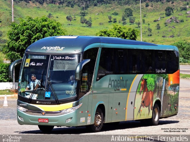 Expresso Angelitur 1800 na cidade de João Monlevade, Minas Gerais, Brasil, por Antonio Carlos Fernandes. ID da foto: 5332416.