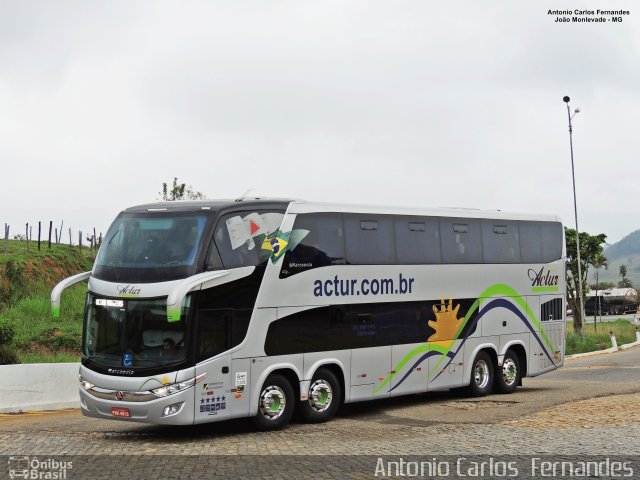 Actur Viagens 1056 na cidade de João Monlevade, Minas Gerais, Brasil, por Antonio Carlos Fernandes. ID da foto: 5332409.