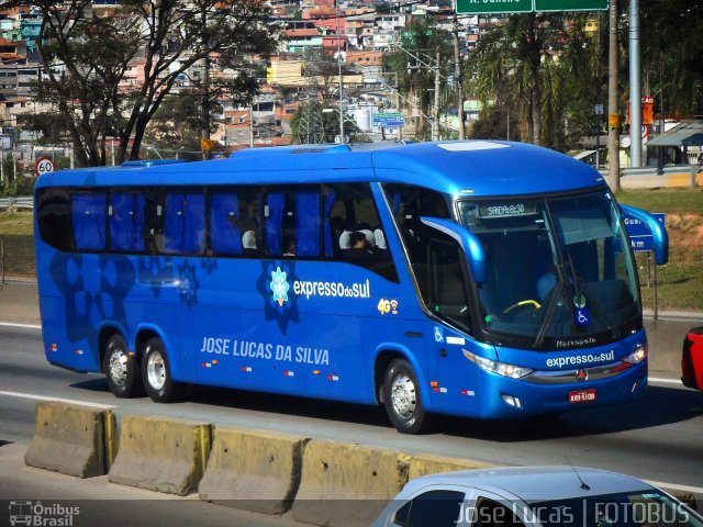 Expresso do Sul 15.108 na cidade de Guarulhos, São Paulo, Brasil, por Jose Lucas da Silva. Número da foto: #5335931.