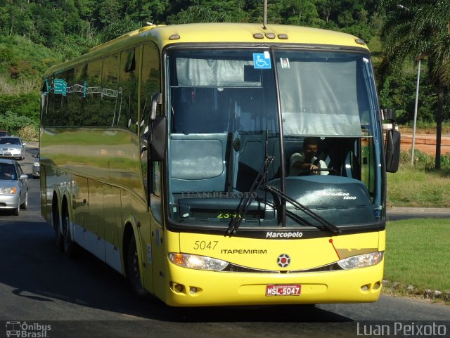 Viação Itapemirim 5047 na cidade de Viana, Espírito Santo, Brasil, por Luan Peixoto. Número da foto: #5335820.