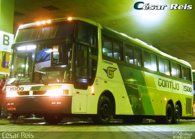 Empresa Gontijo de Transportes 15100 na cidade de Belo Horizonte, Minas Gerais, Brasil, por César Ônibus. ID da foto: 5334569.