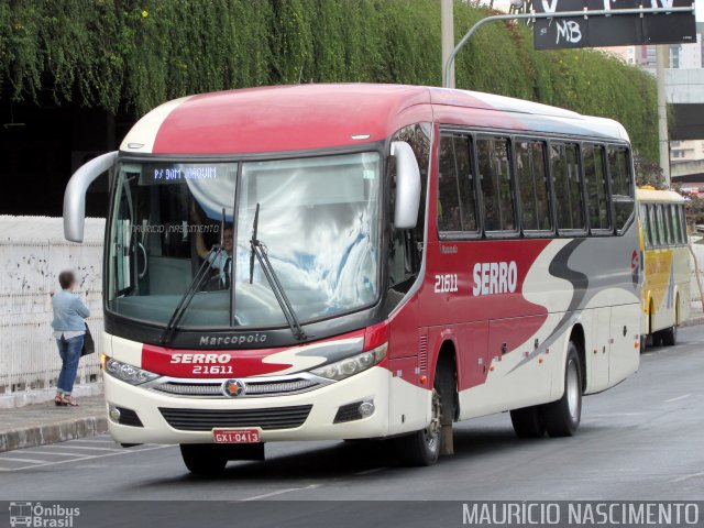 Viação Serro 21611 na cidade de Belo Horizonte, Minas Gerais, Brasil, por Maurício Nascimento. Número da foto: #5336650.