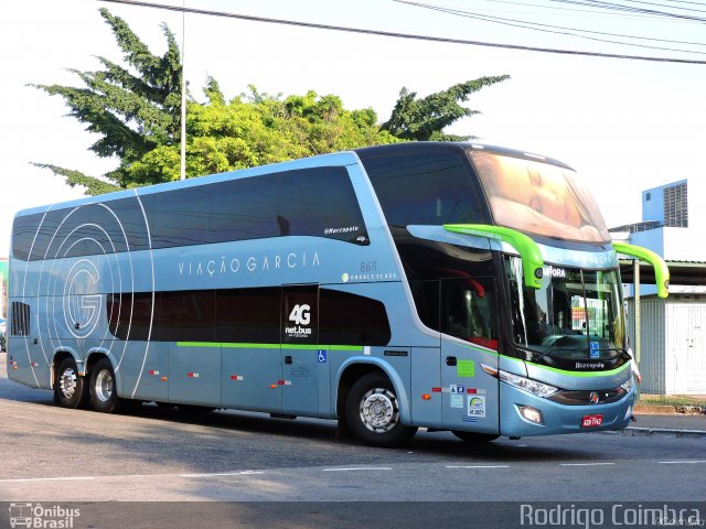 Viação Garcia 8611 na cidade de São Paulo, São Paulo, Brasil, por Rodrigo Coimbra. ID da foto: 5334616.